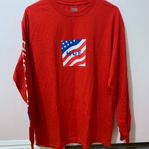 HUF Longsleeve Red shirt